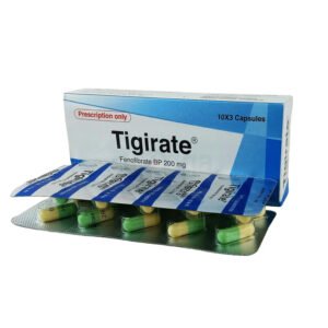 Tigirate Capsule 200 mg (Fenofibrate)