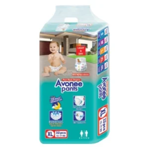 Avonee Pant System Baby Diaper (XL Size) (12-17kg) (32pcs)