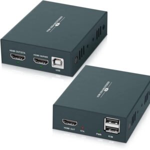 HDMI KVM Extender 4K 60M USB Via Cat6