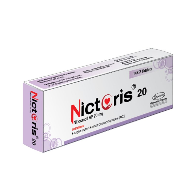 Nictoris Tablet 20 mg (Nicorandil)