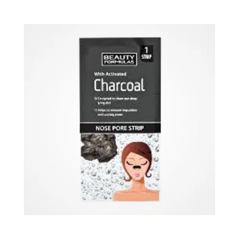 Beauty Formulas Activated Charcoal Nose Pore Strip