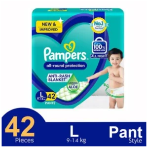Pampers Diaper Pant System Baby Diaper (M Size) (7-12kg) (42Pcs)