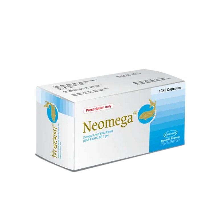 Neomega Capsule 1000 mg (Omega-3 Acid Ethyl Esters)
