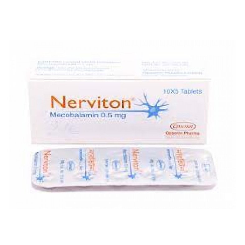Nerviton Tablet 500 mcg (Mecobalamin)