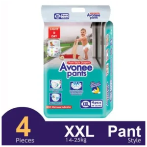 Avonee Pants System Baby Diaper (XXL Size) (14–25kg) (4Pcs)