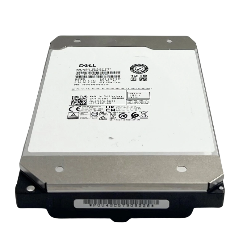 Dell 12TB SAS 7.2K HDD