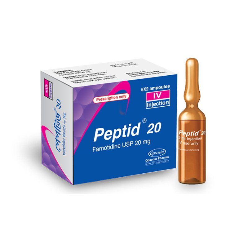 Peptid Injection 20 mg/2 ml (Famotidine)