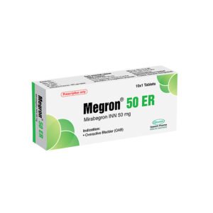 Megron ER Tablet 50 mg (Mirabegron)