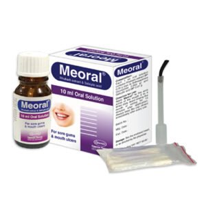 Meoral Oral Solution 5% + 1% (Rhubarb Extract + Salicylic Acid)