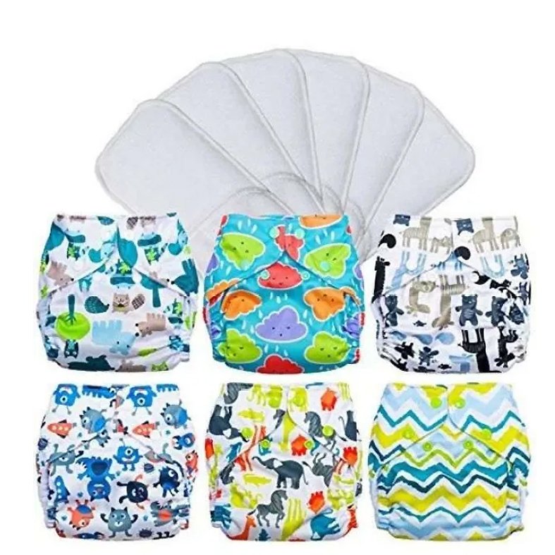 Washable Cloth Diaper Pant for Baby (0–24 Months) 1 Pcs