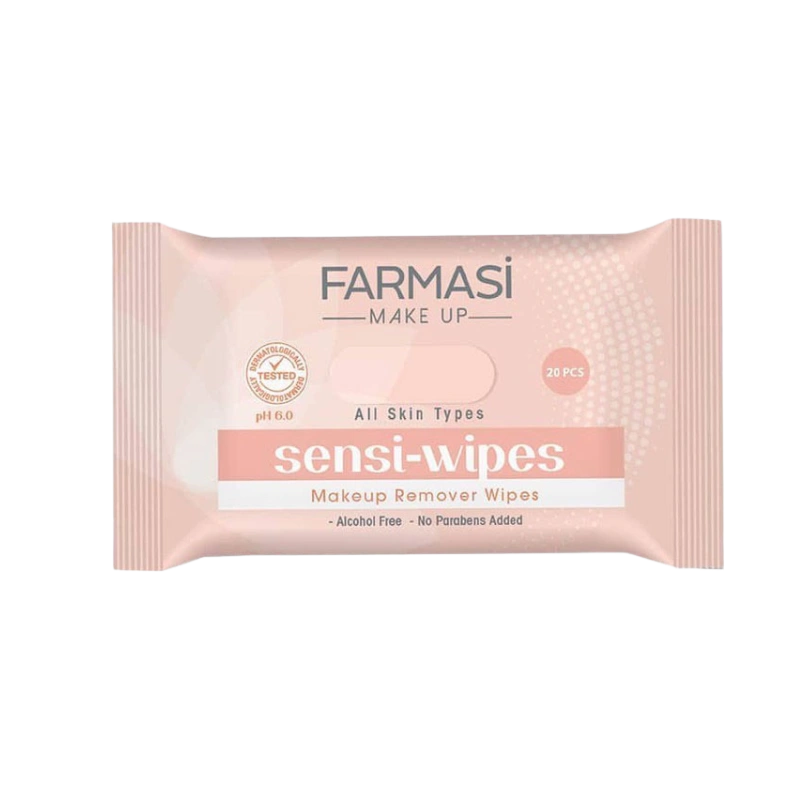 Farmasi Make Up Remover Sensi Wipes 20 Sheets