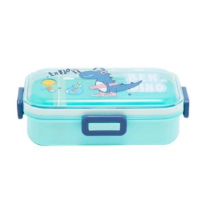 Children's Lunch Container Featuring a Dinosaur Design