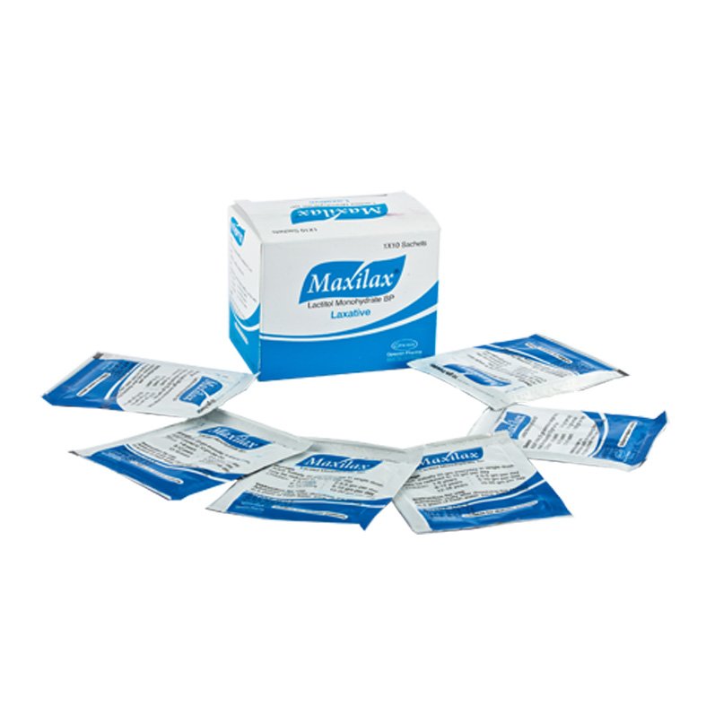 Maxilax Powder 10 gm/sachet (Lactitol Monohydrate)