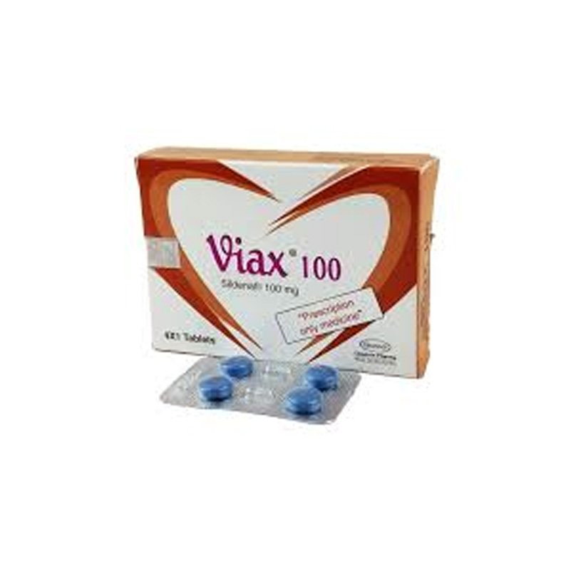 Viax Tablet 100 mg (Sildenafil Citrate)