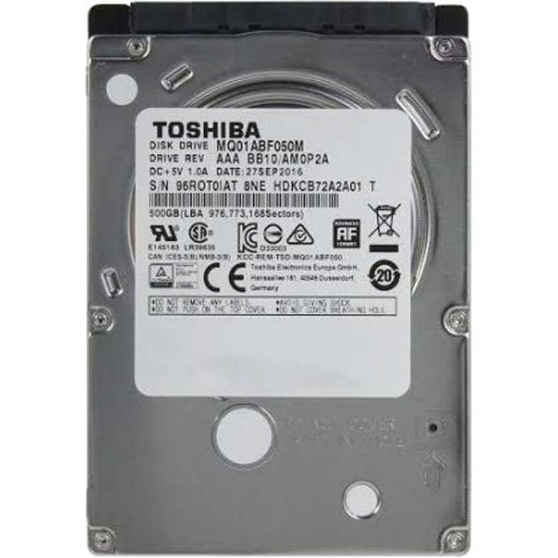 Toshiba MQ01ABF050M SATA 500GB Laptop Hard Disk Drive