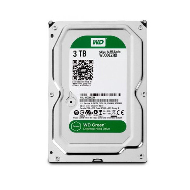 Western Digital Green WD30EZRX 3TB Desktop HDD