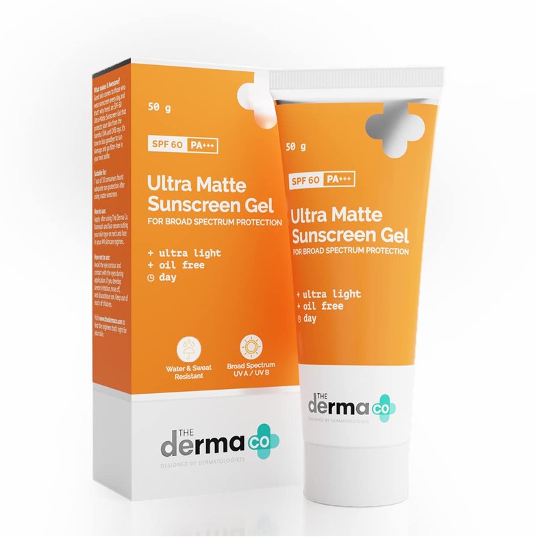 The Derma Co Ultra Matte SPF60 PA+++ Sunscreen
