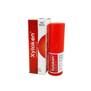Xyloken Spray 10 mg/spray (Lidocaine Hydrochloride)