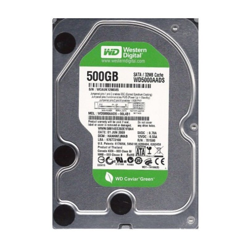Western Digital Caviar Green WD5000AVDS 500GB SATA HDD