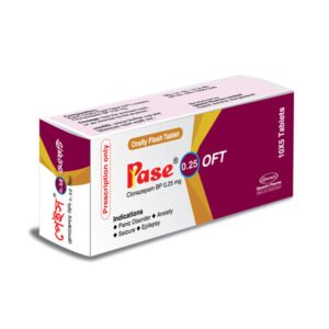 Pase OFT Flash Tablet 0.25 mg (Clonazepam)