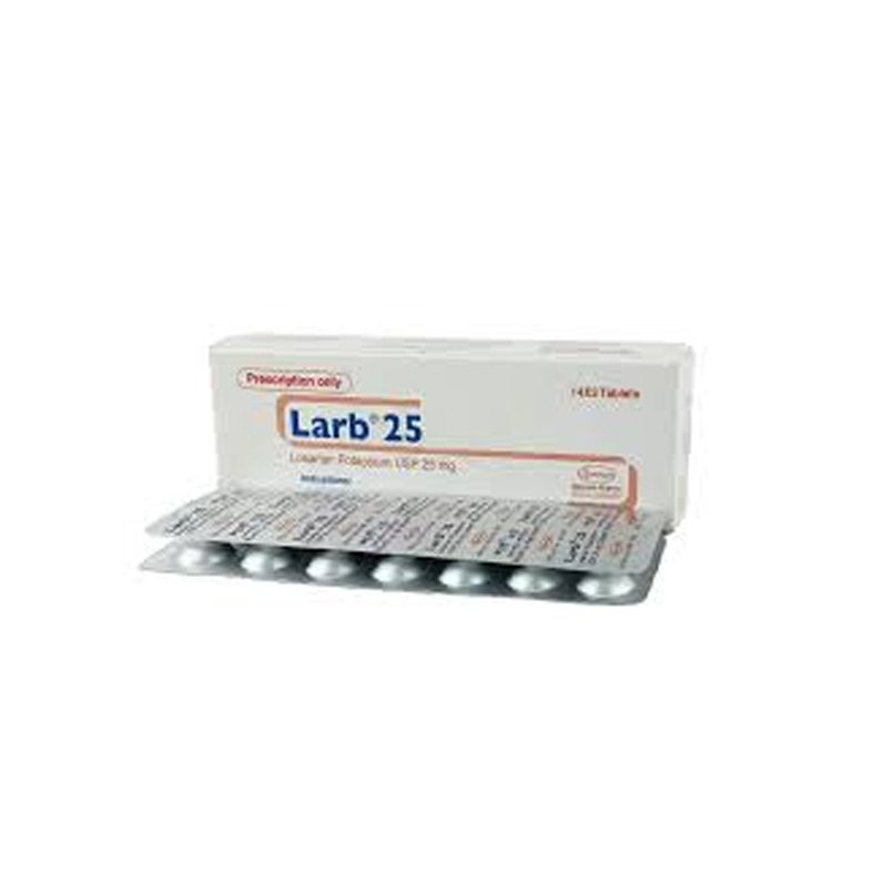 Larb Tablet 25 mg (Losartan Potassium)
