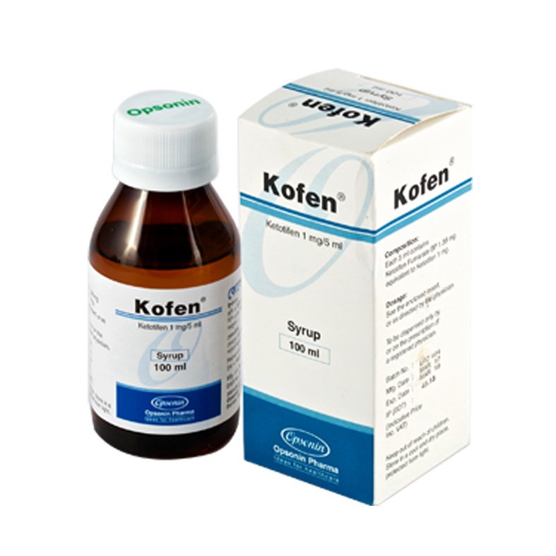 Kofen Eye Drop 0.025% (Ketotifen Fumarate - Ophthalmic)