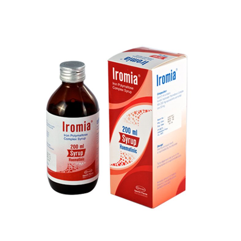 Iromia Syrup 50 mg/5 ml (Iron Polymaltose Complex)