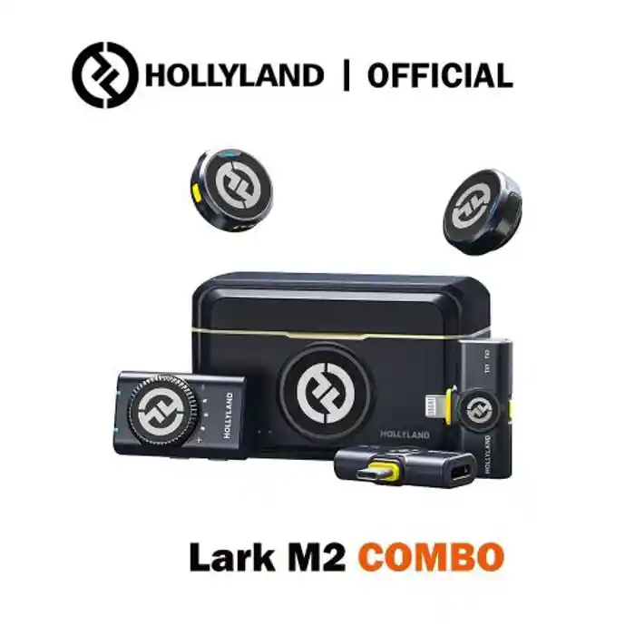 Hollyland LARK M2 Combo Wireless Microphone System 2.4 GHz