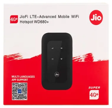 Jio MF680s 4G LTE WiFi Pocket Router