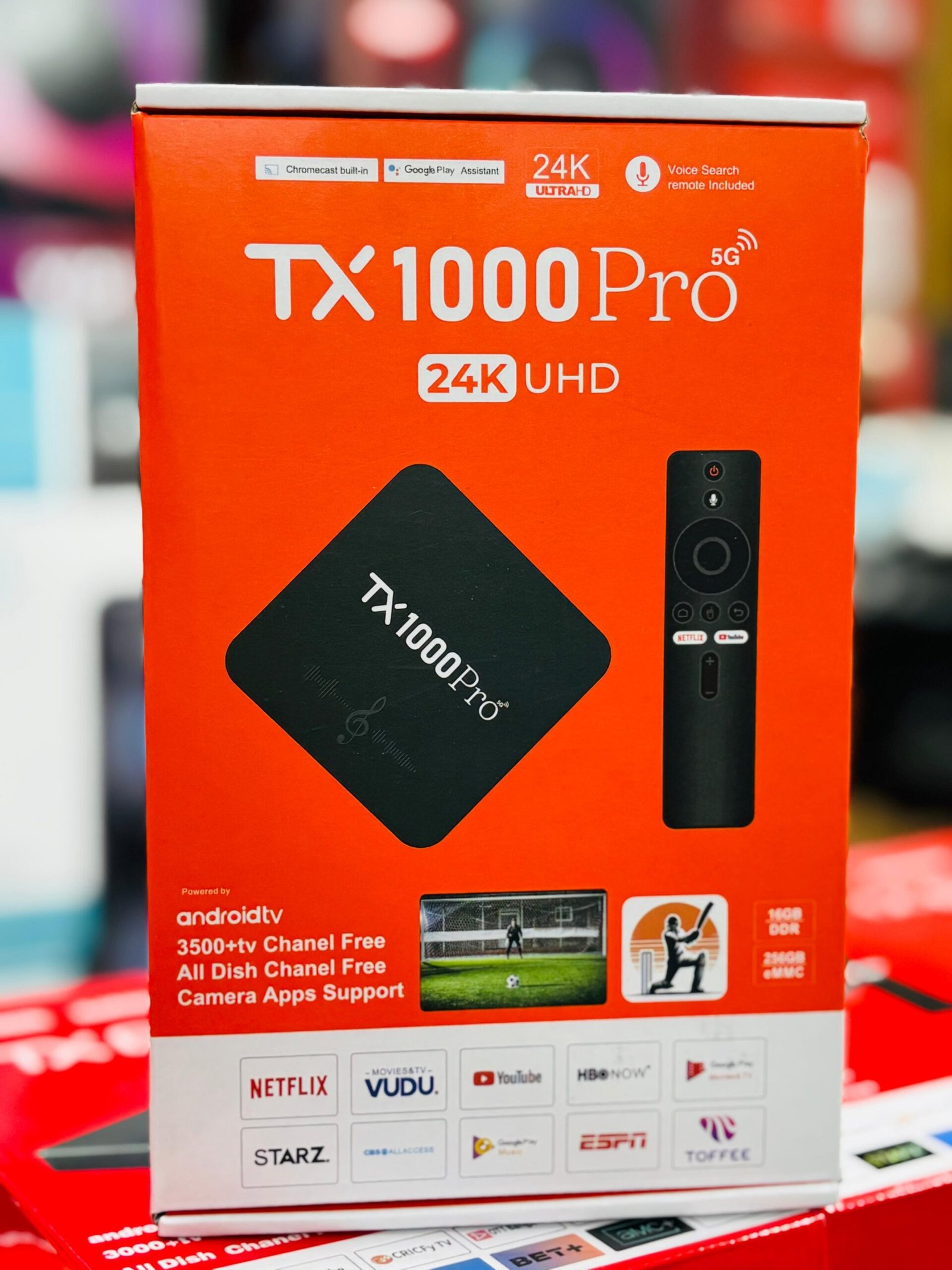 TX1000 PRO 5G 24K UHD Smart TV Box