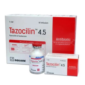 Tazocilin Injection 4.5 g (Piperacillin + Tazobactam)