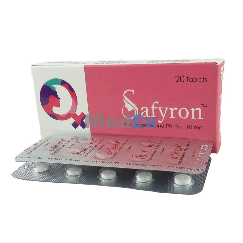Safyron Tablet 10 mg (Dydrogesterone)