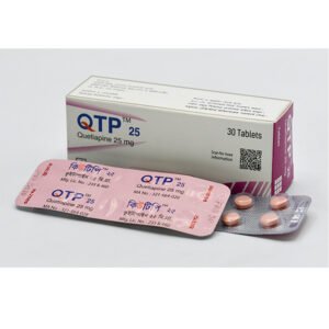 QTP Tablet 25 mg (Quetiapine Fumarate)