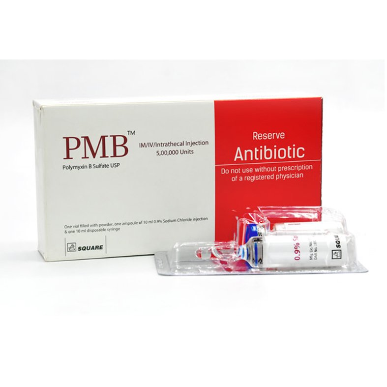 PMB Injection 5 lac unit (Polymyxin-B)