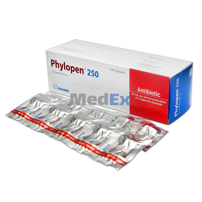 Phylopen Capsule 250 mg (Flucloxacillin)