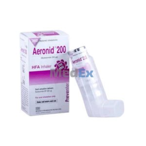 Aeronid Inhaler 200 mcg (Budesonide)