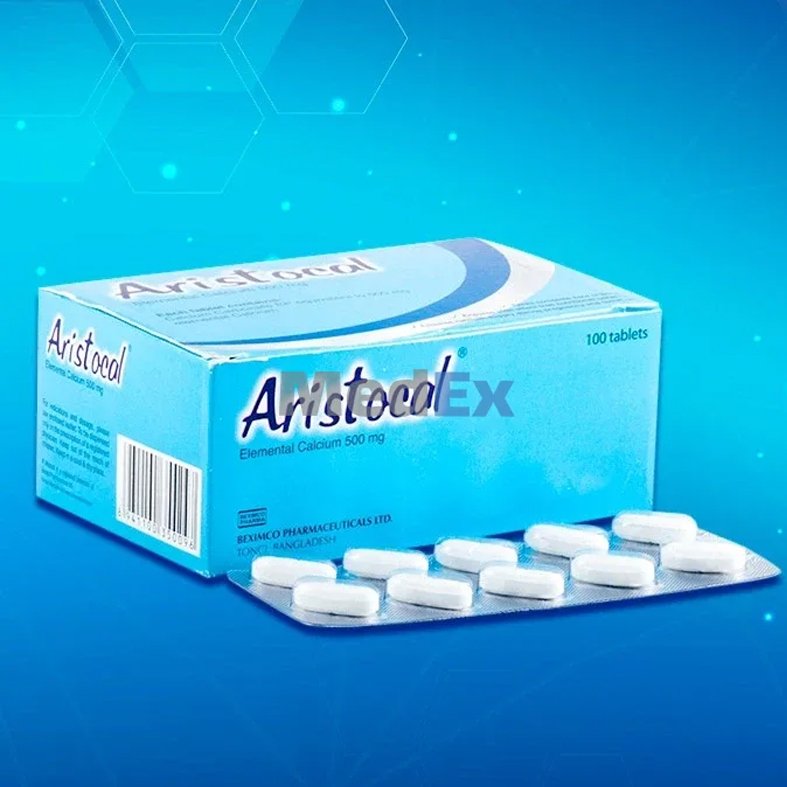 Aristocal Tablet 500 mg (Calcium Carbonate)