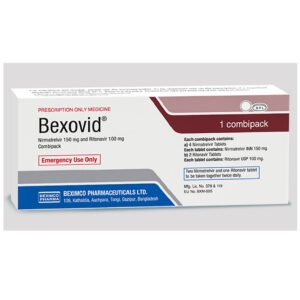 Bexovid Tablet 150 mg + 100 mg (Nirmatrelvir + Ritonavir)