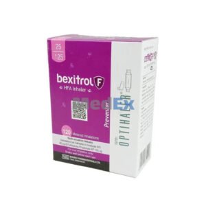Bexitrol F Inhaler 25+125 mcg/puff