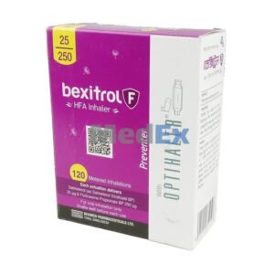 Bexitrol F Inhaler 25+250 mcg/puff