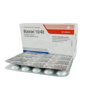 Bizoran Tablet 10 mg + 40 mg (Amlodipine + Olmesartan)