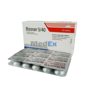 Bizoran Tablet 5 mg + 40 mg (Amlodipine + Olmesartan)