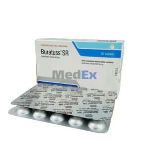 Buratuss SR Tablet 50 mg (Butamirate Citrate)