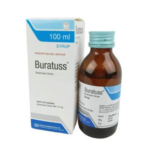 Buratuss Syrup 7.5 mg/5 ml (Butamirate Citrate)