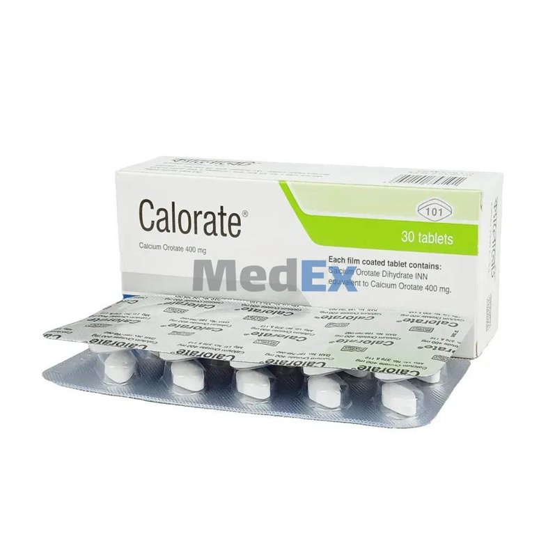 Calorate Tablet 400 mg (Calcium Orotate)