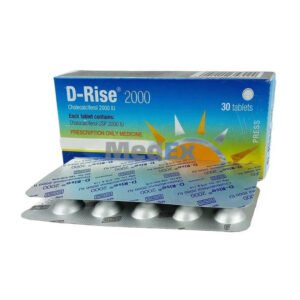 D-Rise Tablet 2,000 IU (Cholecalciferol – Vitamin D3)