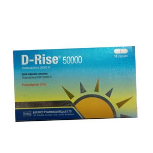 D-Rise Capsule 50,000 IU (Cholecalciferol – Vitamin D3)