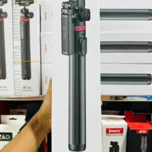 Ulanzi MT-78 Black Quick-Release Tripod with Cold Shoe Mount & Wireless Remote for Smartphones & Cameras