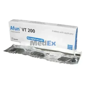 Afun VT Vaginal Tablet 200 mg (Clotrimazole)