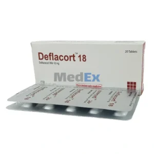 Deflacort Tablet 18 mg